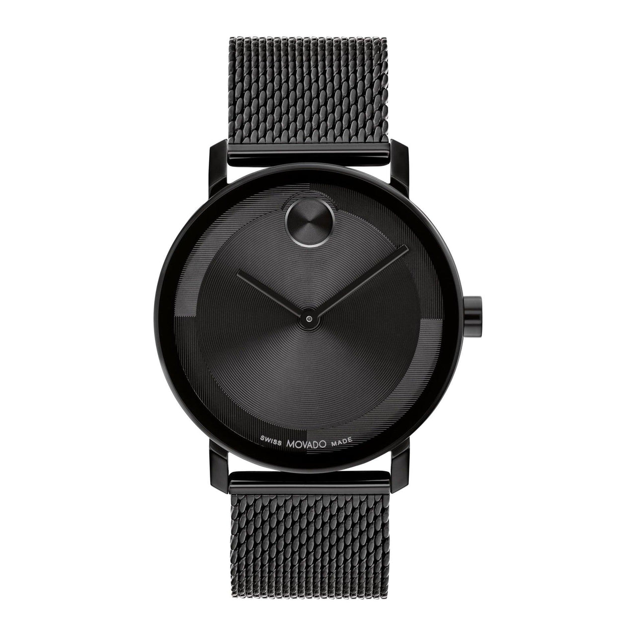 Montre pour homme Movado Bold Evolution 2.0 - Mouvement à quartz suisse, bracelet en maille d'acier inoxydable - Résistance à l'eau 3 ATM - Montre de mode de luxe pour lui - 40 mm