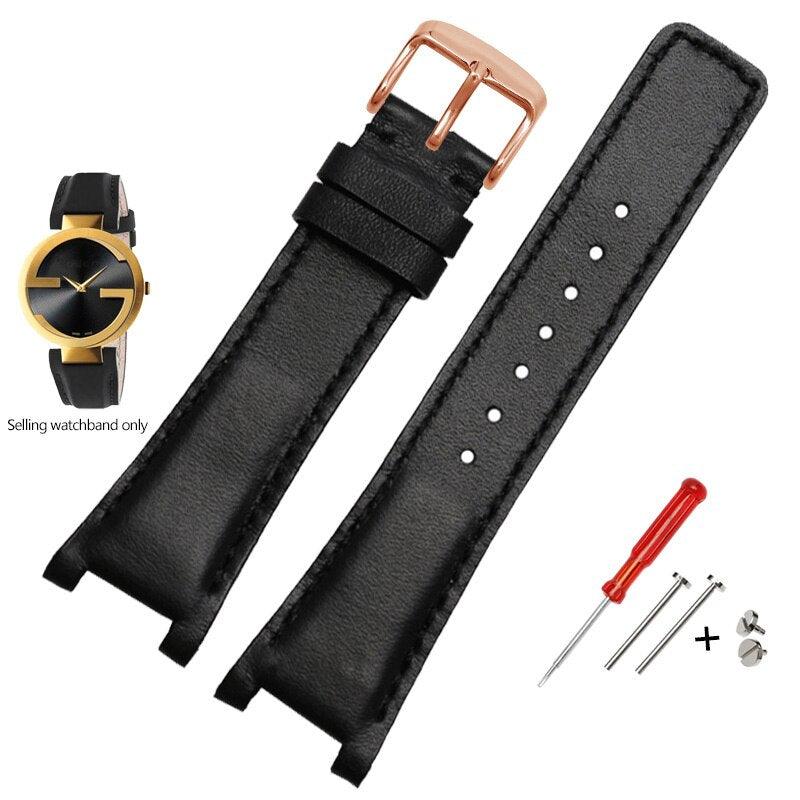 High Quality Genuine Leather Watchband for Cartier Pasha - watchband.direct