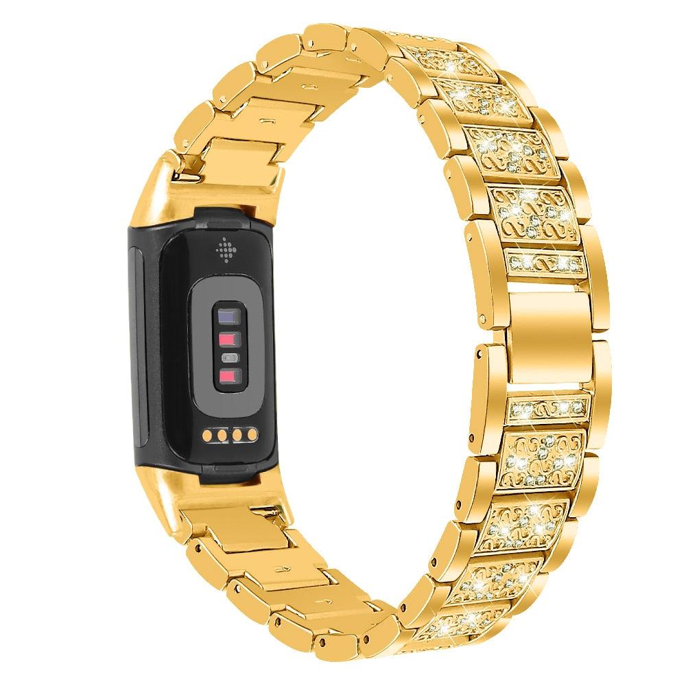 Diamond Women Bracelet for Fitbit Charge - watchband.direct