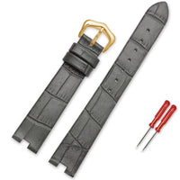 Thumbnail for Genuine Leather Watch Strap for Cartier White Balloon - watchband.direct