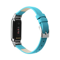 Thumbnail for Slim Soft Leather Band for Fitbit Luxe - watchband.direct