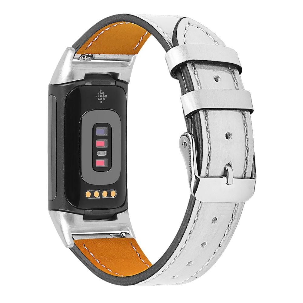 Genuine Leather Strap for Fitbit Charge - watchband.direct