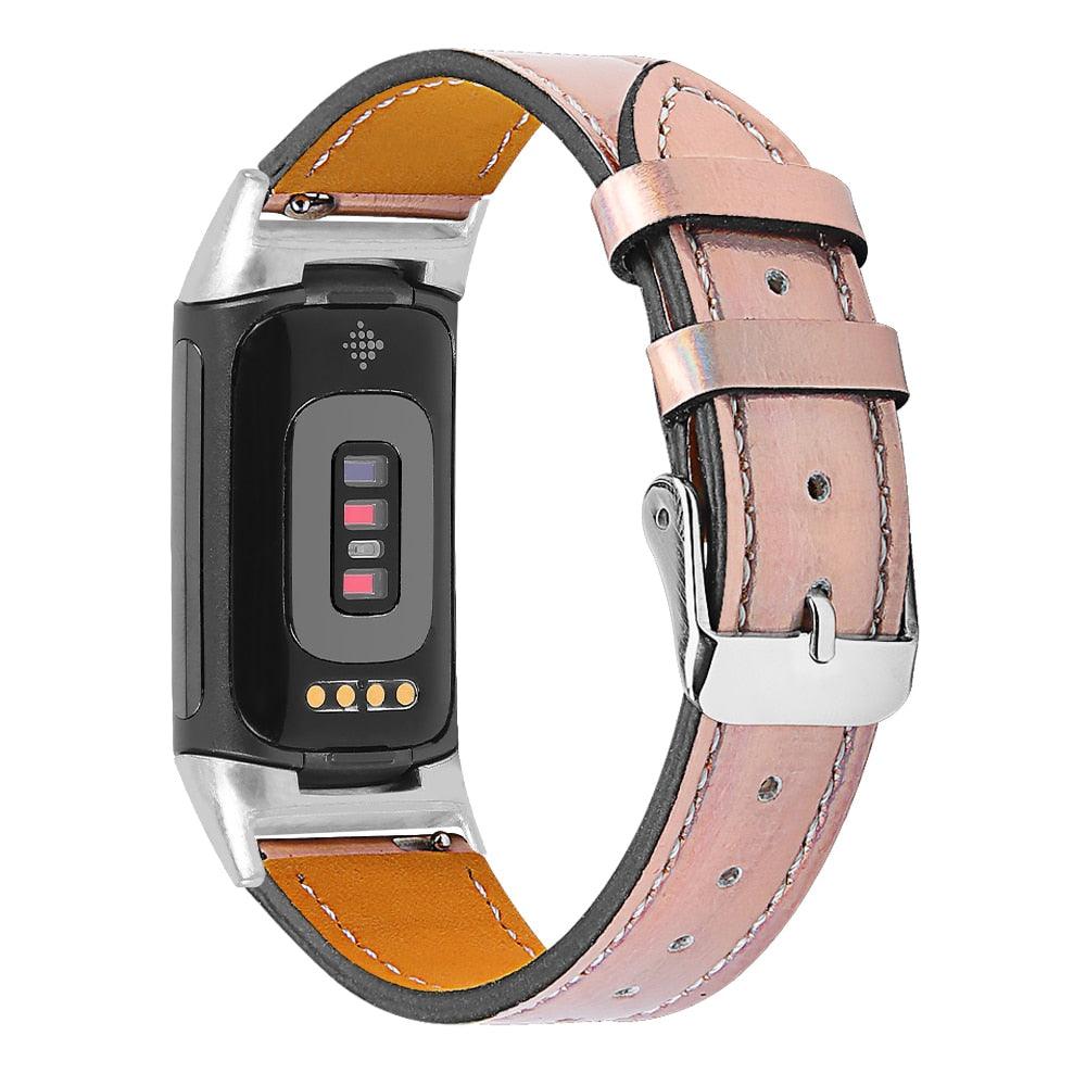 Genuine Leather Strap for Fitbit Charge - watchband.direct
