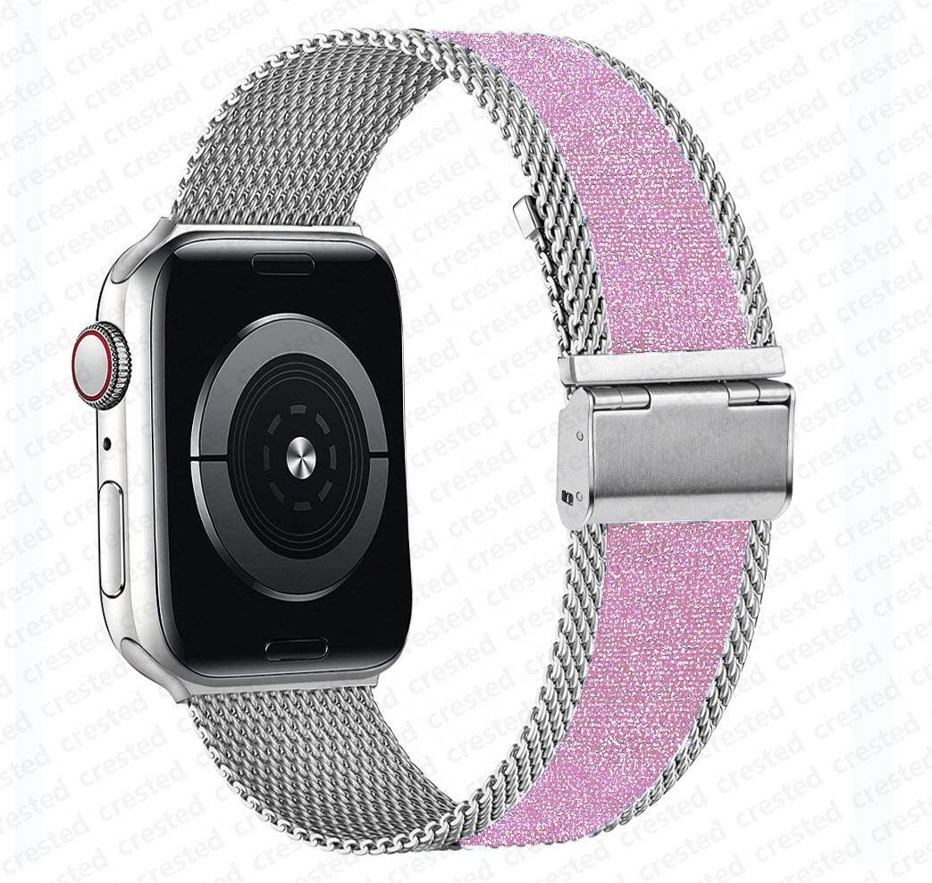 Soft Elastic Nylon Milanese Apple Watch Bracelet - watchband.direct