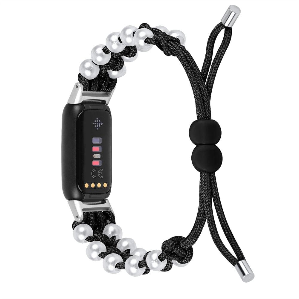 Braided Bead Band for Fitbit Luxe - watchband.direct