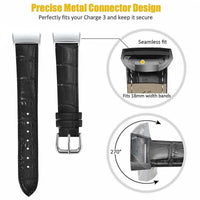 Thumbnail for Classic Leather Band for Fitbit Charge - watchband.direct