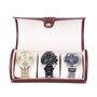 3 Slots Watch Roll Travel Case - watchband.direct