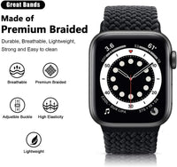 Thumbnail for Braided Adjustable Solo Loop for Apple Watch - watchband.direct