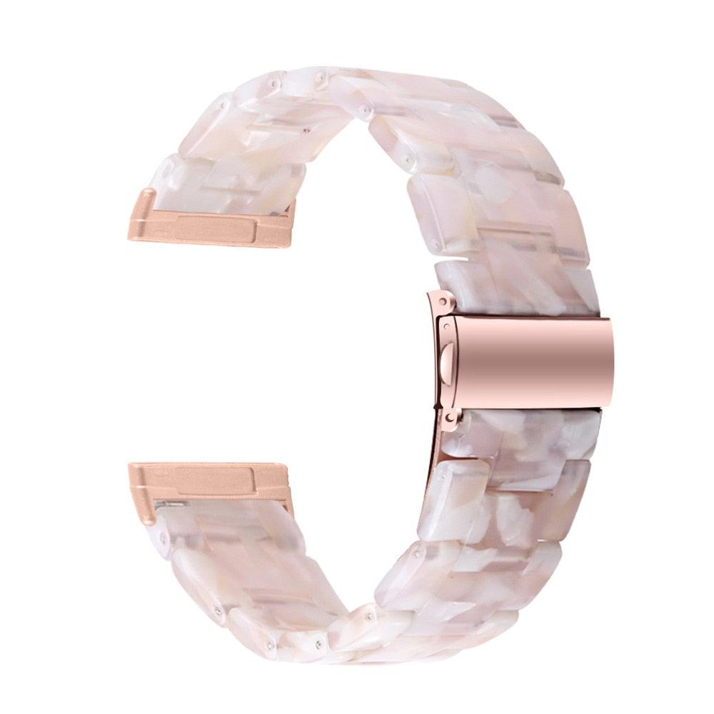 Resin Bracelet Band for Fitbit Versa 3 / 4 / Sense - watchband.direct