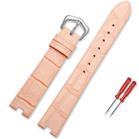 Thumbnail for Genuine Leather Watch Strap for Cartier White Balloon - watchband.direct