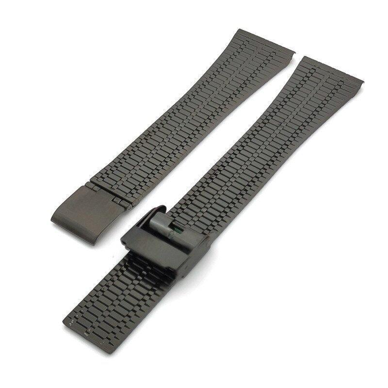 Slim Retro Stainless Steel Strap - watchband.direct