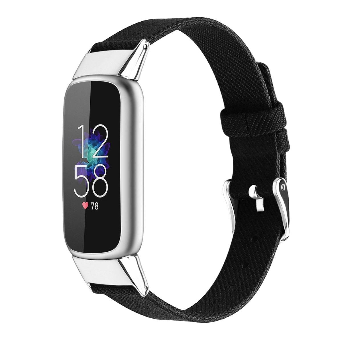 Canvas Loop Bracelet for Fitbit Luxe - watchband.direct