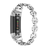 Thumbnail for Stainless Steel Bling Strap for Fitbit Charge - watchband.direct