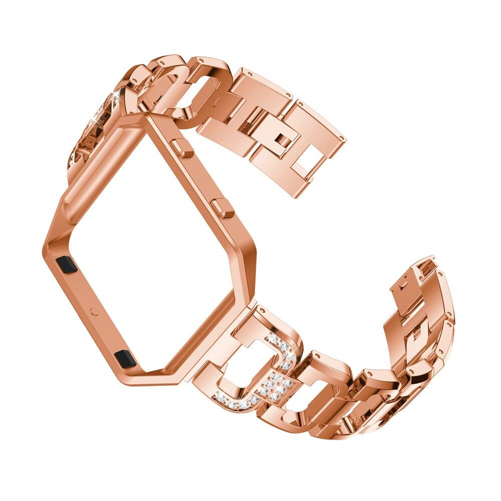 Alloy Crystal Stainless Steel Strap for Fitbit Blaze - watchband.direct