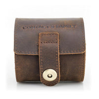 Thumbnail for Cow Leather Single Slot Watch Roll Case - watchband.direct