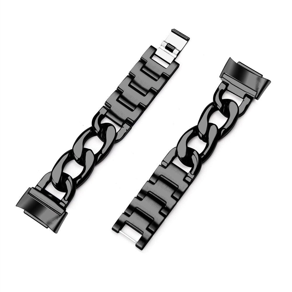 Luxury Braided Stainless Steel Watch Band for Fitbit Charge - watchband.direct