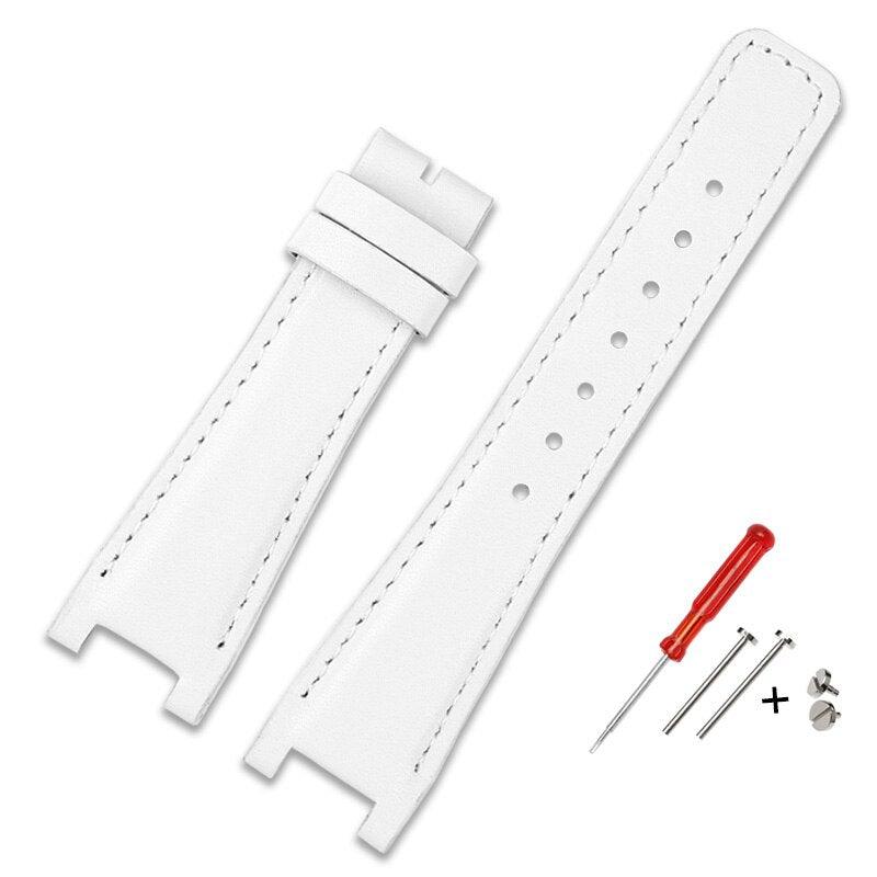 High Quality Genuine Leather Watchband for Cartier Pasha - watchband.direct