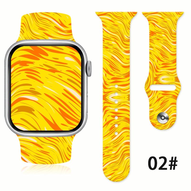 Fashion Curve Silicone Strap for Apple Watch - watchband.direct