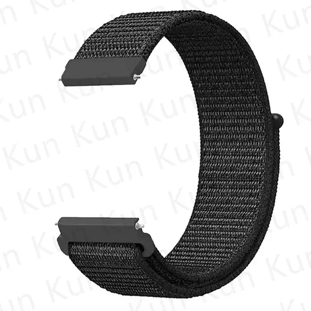 Nylon Loop Sport Bracelet for Samsung Galaxy Watch & Huawei GT