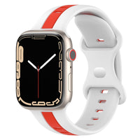Thumbnail for Striped Silicone Bracelet for Apple Watch - watchband.direct