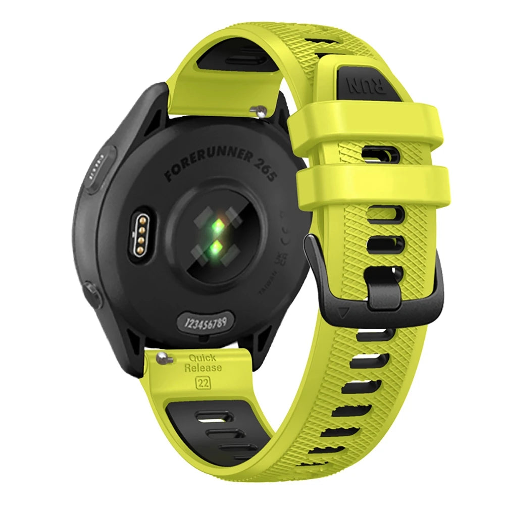 Universal Sport Silicone Strap for Garmin Forerunner, Vivoactive & Venu