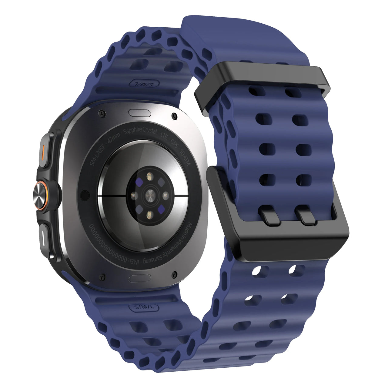 Marine Silicone Strap for Samsung Galaxy Watch Ultra
