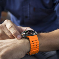 Thumbnail for Marine Silicone Strap for Samsung Galaxy Watch Ultra