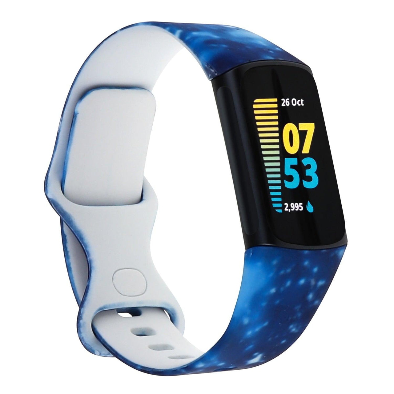 Print Silicone Replacement Band for Fitbit Charge 5 - watchband.direct
