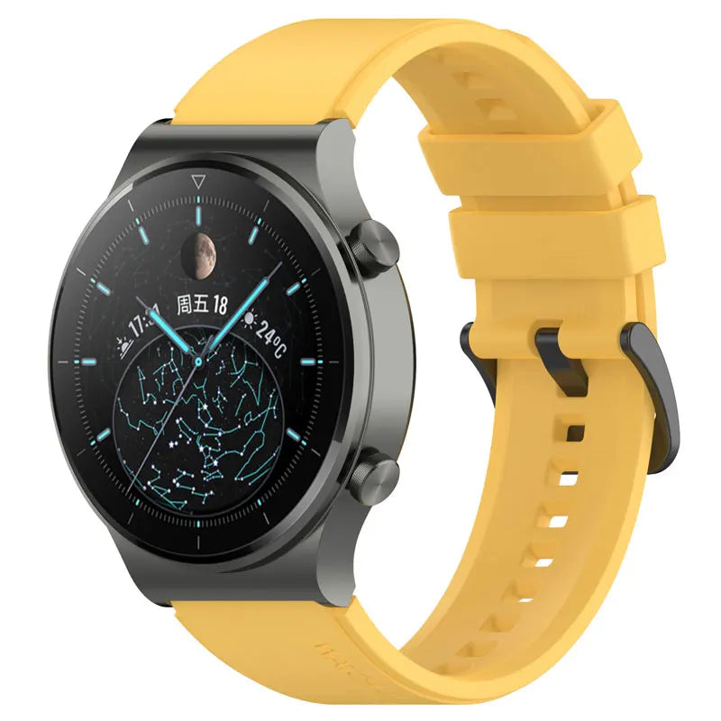 Official-Style Silicone Strap for Huawei Watch GT & Watch 4