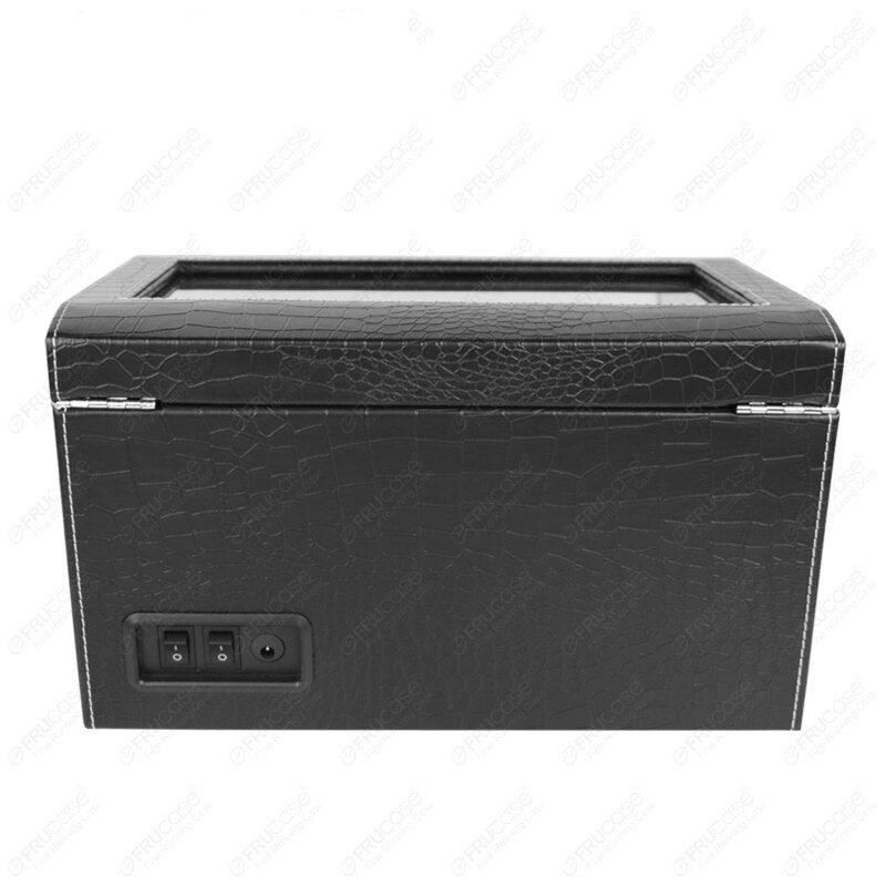 PU 4+6 Slot Watch Winder for Automatic Watches - watchband.direct