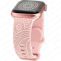 Thumbnail for Spirit Engraved Silicone Strap for Apple Watch - watchband.direct