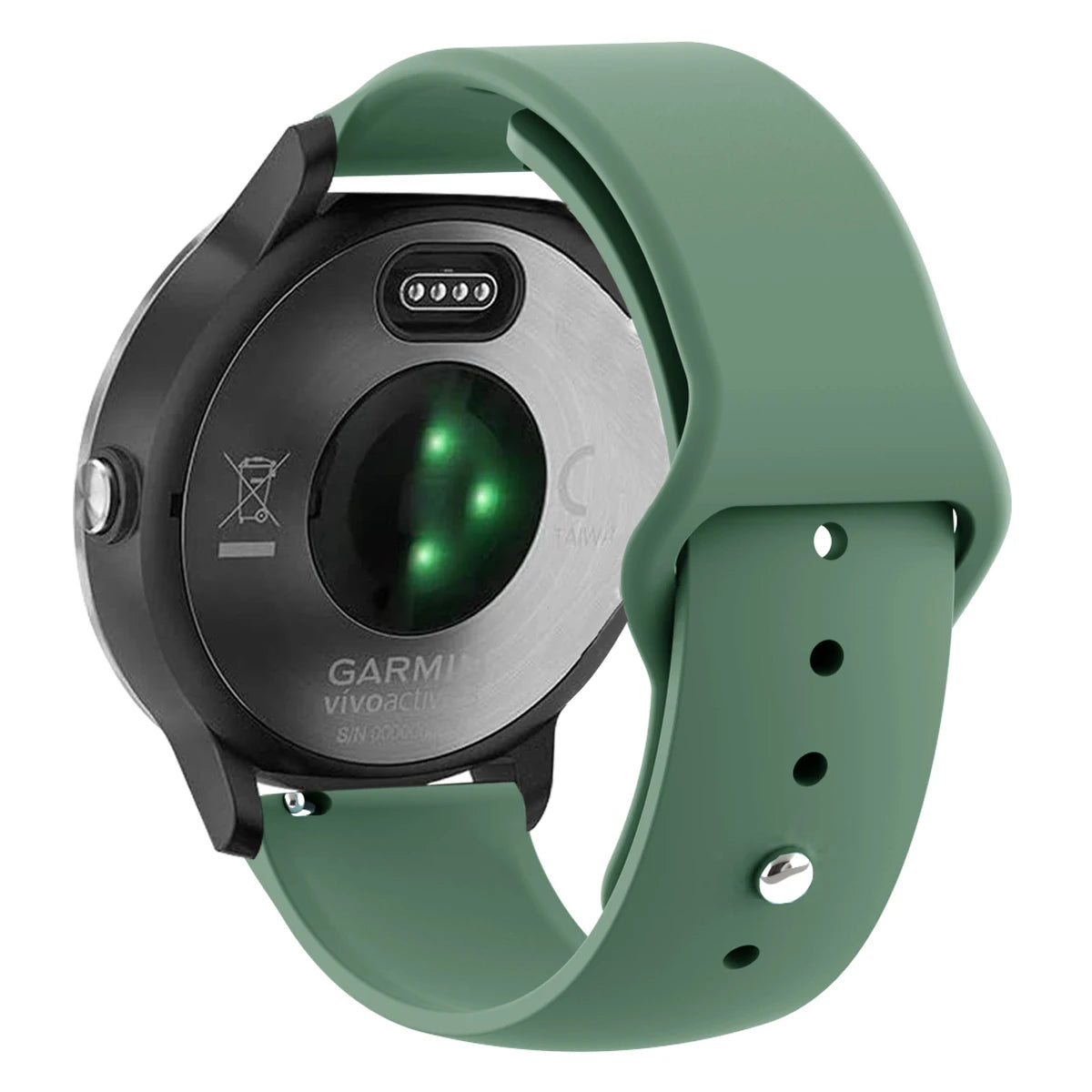 Silicone Sport Strap for Garmin Vivoactive, Venu & Forerunner