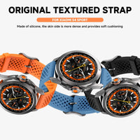 Thumbnail for Breathable Silicone Strap for Xiaomi, Huawei & Samsung Watches