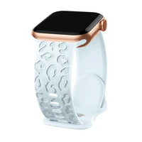 Thumbnail for Engraved Leopard Silicone Strap for Apple Watch - watchband.direct