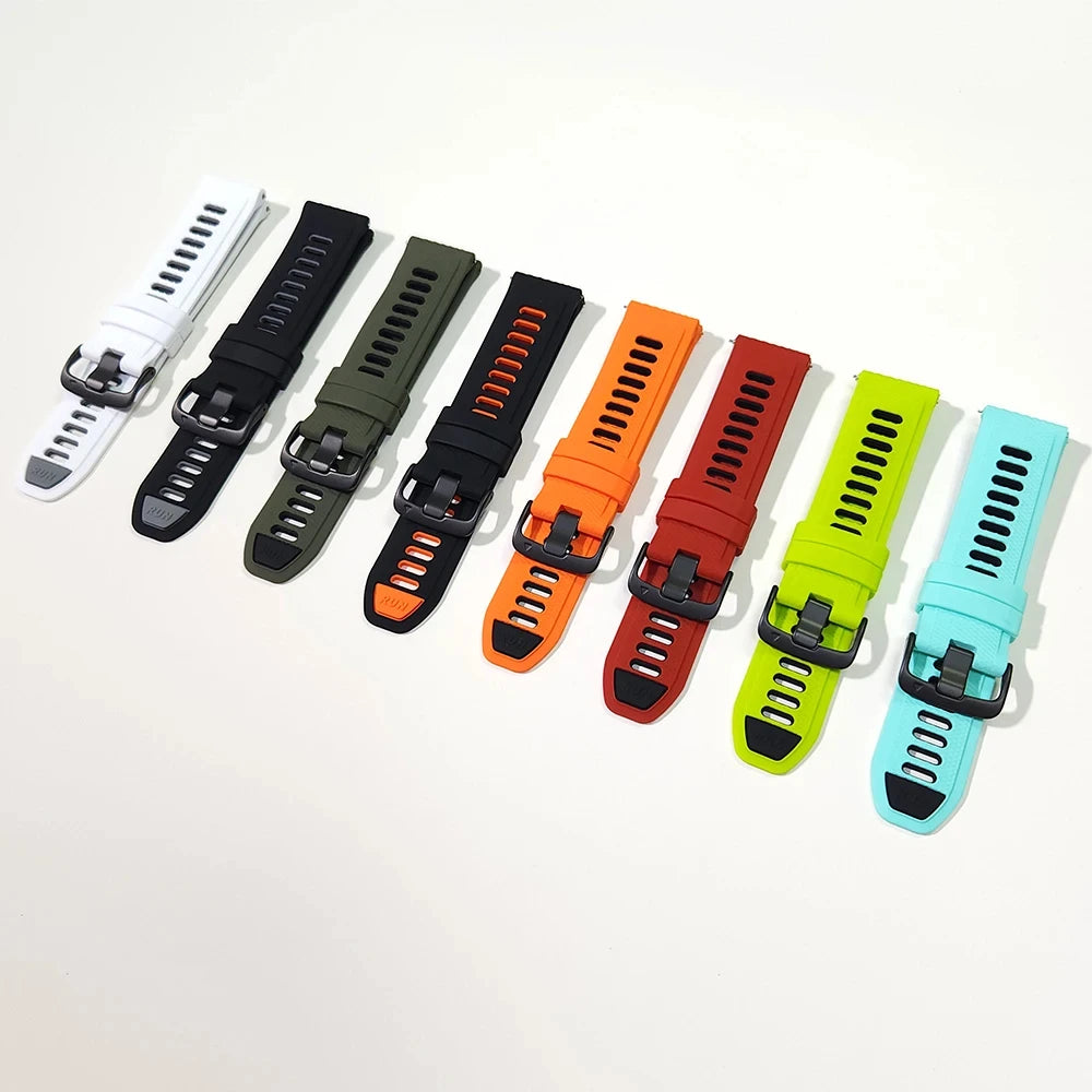 Universal Sport Silicone Strap for Garmin Forerunner, Vivoactive & Venu