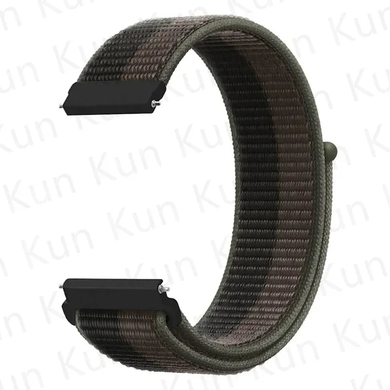 Nylon Loop Sport Bracelet for Samsung Galaxy Watch & Huawei GT