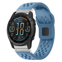 Thumbnail for QuickFit Silicone Sport Strap for Garmin Fenix, Tactix & Forerunner