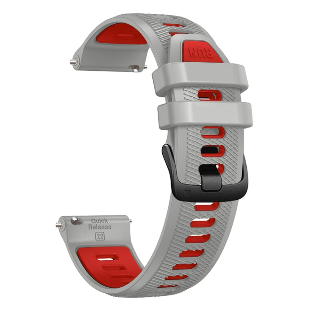 Universal Sport Silicone Strap for Garmin Forerunner, Vivoactive & Venu