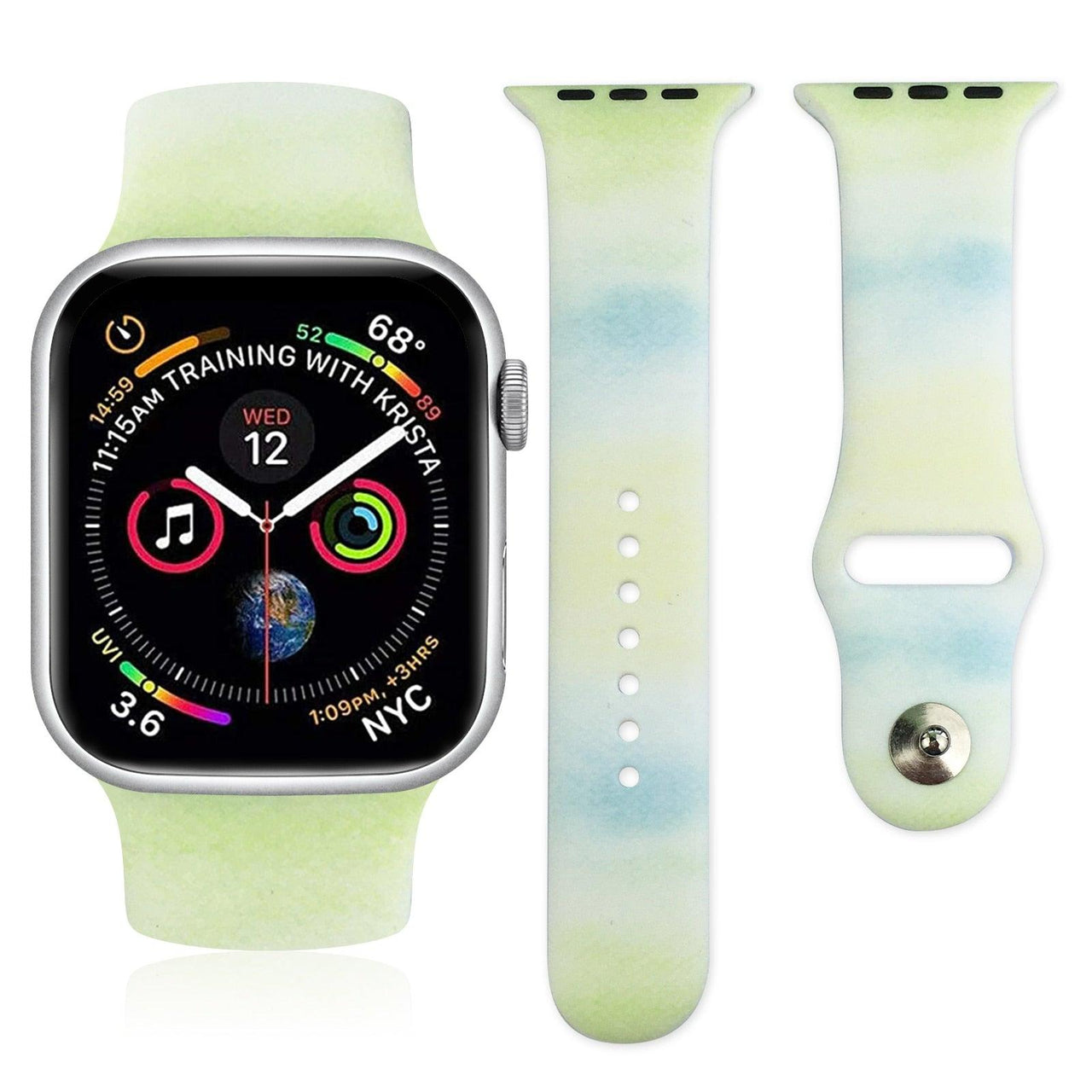 Watercolor Printed Strap for Apple Watch - watchband.direct
