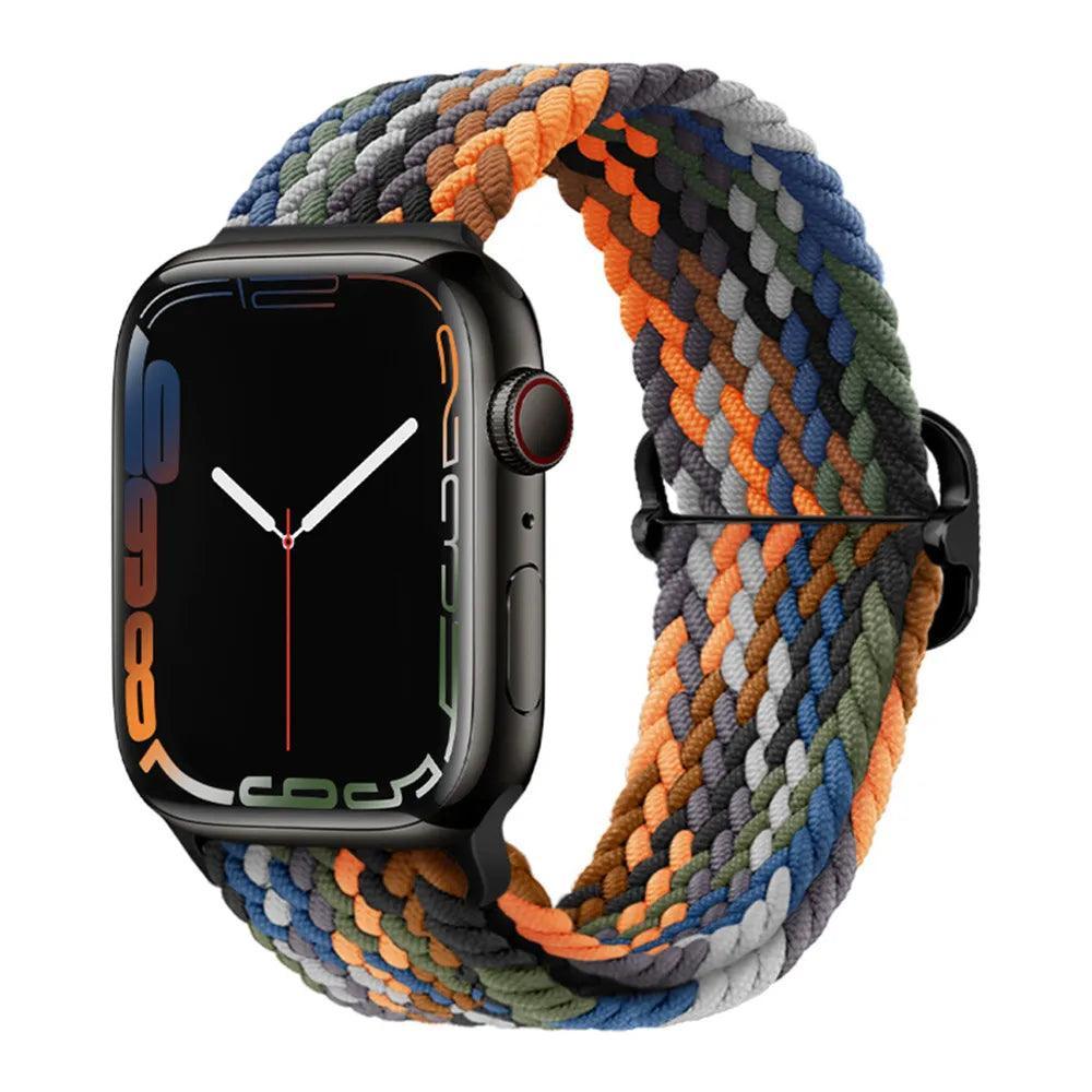 Braided Adjustable Solo Loop for Apple Watch