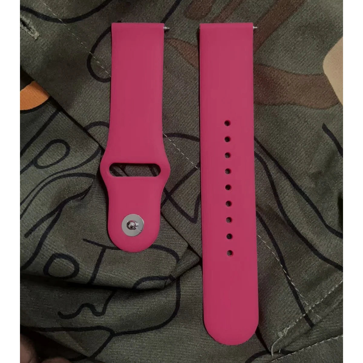 Silicone Sport Strap for Garmin Vivoactive, Venu & Forerunner