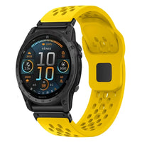 Thumbnail for QuickFit Silicone Sport Strap for Garmin Fenix, Tactix & Forerunner