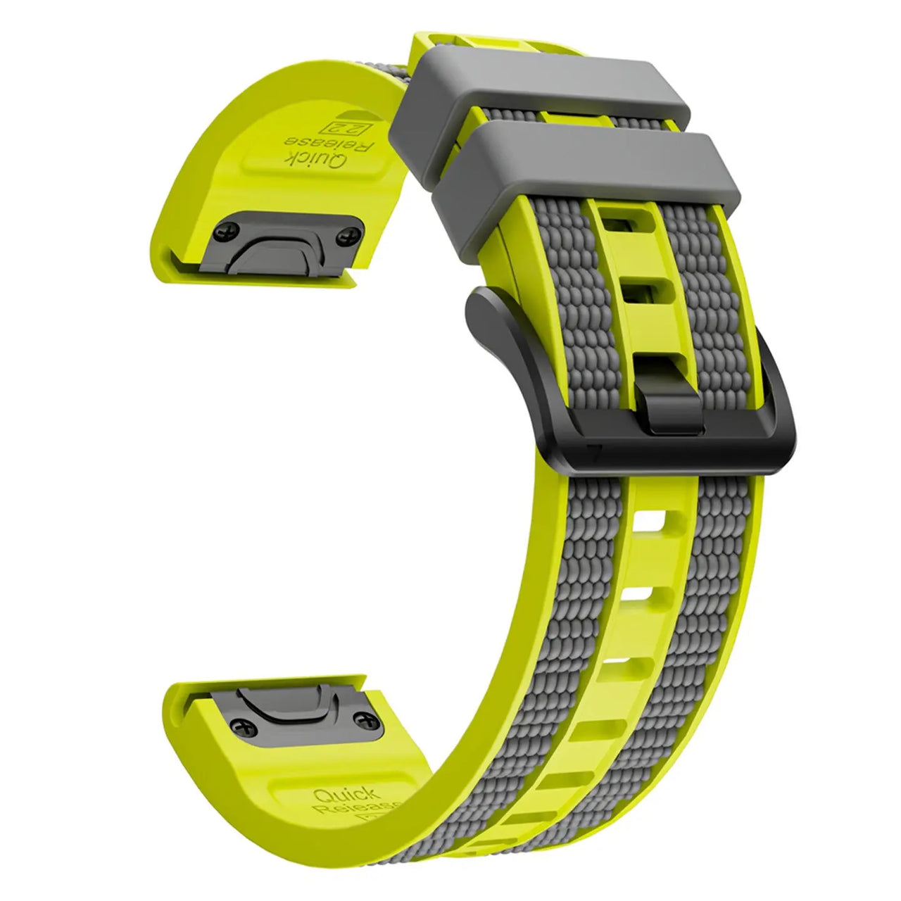 QuickFit Breathable Silicone Strap for Garmin Fenix, Venu & Tactix