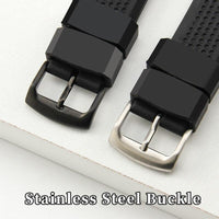 Thumbnail for Notched Silicone Watch Strap for Citizen Watches - watchband.direct