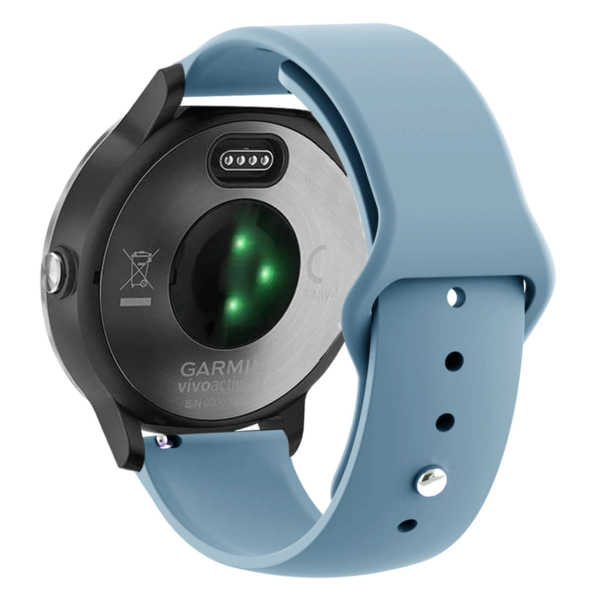 Silicone Sport Strap for Garmin Vivoactive, Venu & Forerunner