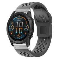Thumbnail for QuickFit Silicone Sport Strap for Garmin Fenix, Tactix & Forerunner