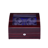 Thumbnail for 4-Slot Boxed Watch Winder for Automatic Watches - watchband.direct