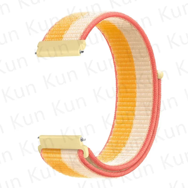 Nylon Loop Sport Bracelet for Samsung Galaxy Watch & Huawei GT
