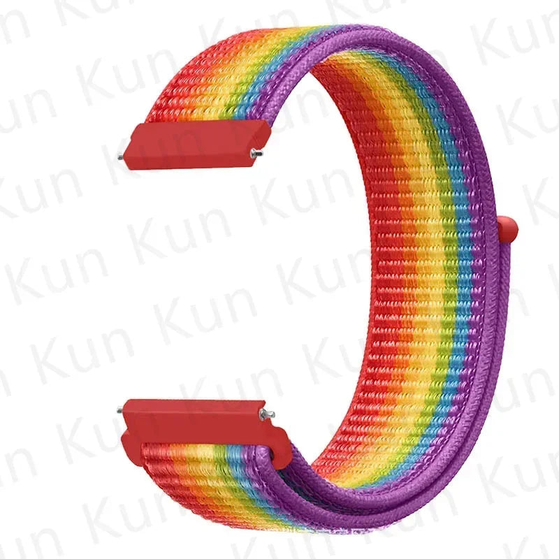 Nylon Loop Sport Bracelet for Samsung Galaxy Watch & Huawei GT