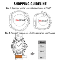 Thumbnail for Wax Genuine Leather Quick Release Watch Strap